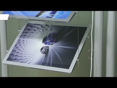 A3 A4 Crystal Light Box Led Frame Đèn đèn hộp treo cửa sổ hiển thị