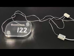 15mm 10mm ống đèn LED đèn LED biển Đường thẳng đứng Đường ngang treo 12V Đèn lên Đơn hiệu