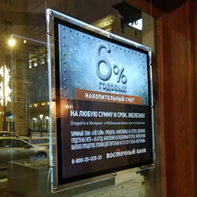 Mua Quảng cáo Crystal Light Box 240V Led Sign Board Cho Quảng cáo Nhà hàng sản xuất trực tuyến