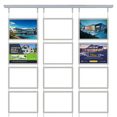 Mua Hộp đèn tinh thể treo ngang 210 X 297mm Bảng hiển thị bảng hiệu LED mỏng sản xuất trực tuyến