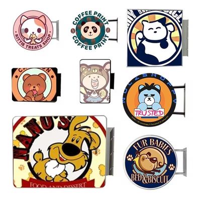 Mua Bức tường bên ngoài hộp chiếu sáng biển báo treo trần 3D quảng cáo biển báo cho công viên sản xuất trực tuyến