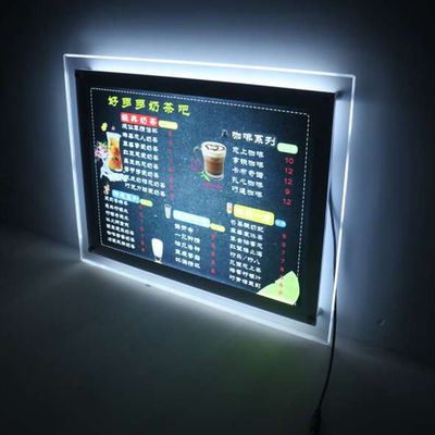 Mua A3 A4 treo bất động sản treo LED khung LED Crystal LED Lightbox sản xuất trực tuyến