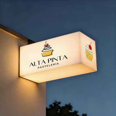 Mua Custom Personalized LED Advertising Light Box with UV Printed Designs and Waterproof Outdoor Use sản xuất trực tuyến