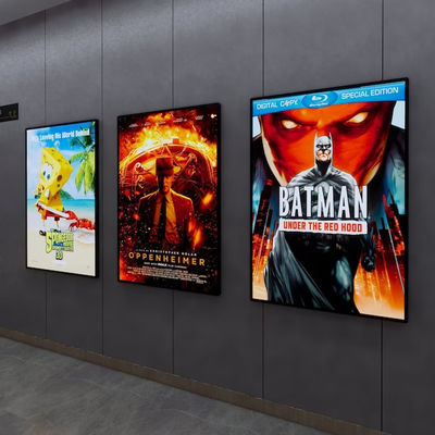 Ultra Thin Light Box Photo Frame Poster Aluminium Snap Frame Led Light Box