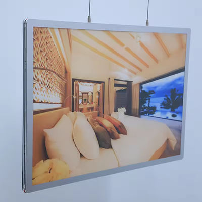 Quảng cáo thương mại LED Light Box Sign Lightbox 1,2kg Quảng cáo hiển thị hai mặt