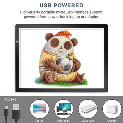 A3 A4 A5 LED Tracing Light Pad Ultra Slim Light Tracer Light Box DC5V