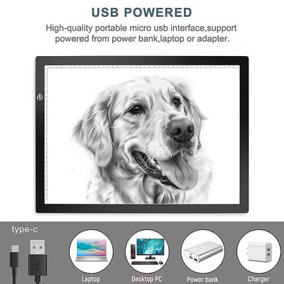 Bảng vẽ thiết kế di động USB Power LED Tracing Light Box