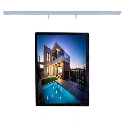 Hình ảnh bất động sản nhôm Khẩu đèn khung Backlit Acrylic Quảng cáo Crystal Lightbox