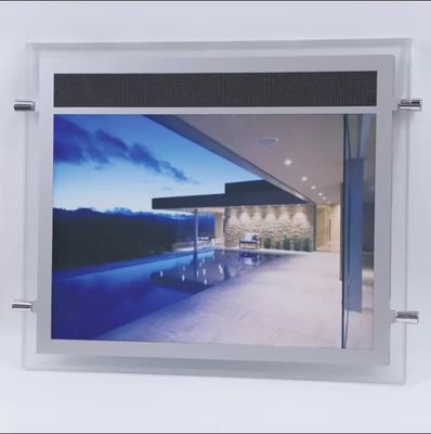 A3 A4 Acrylic Picture Photo Frame LED Display Light Box Quảng cáo