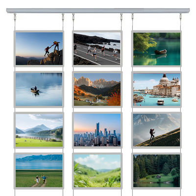 A4 Crystal Light Box Company Sign Wall Acrylic 2835 Led Quảng cáo Light Box