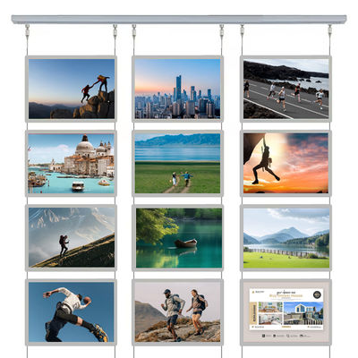 12V 24V Crystal Light Box LED Lighting Sign Board Cho Hiển thị cửa sổ bất động sản