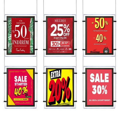 Hộp đèn tinh thể cao cấp với khung nhôm bền, thiết kế dễ sử dụng và ngoại hình thời trang cho quảng cáo