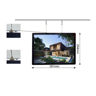 Ultra Slim Backlit LED Quảng cáo Light Box với tùy chỉnh kích thước cho màn hình tinh thể